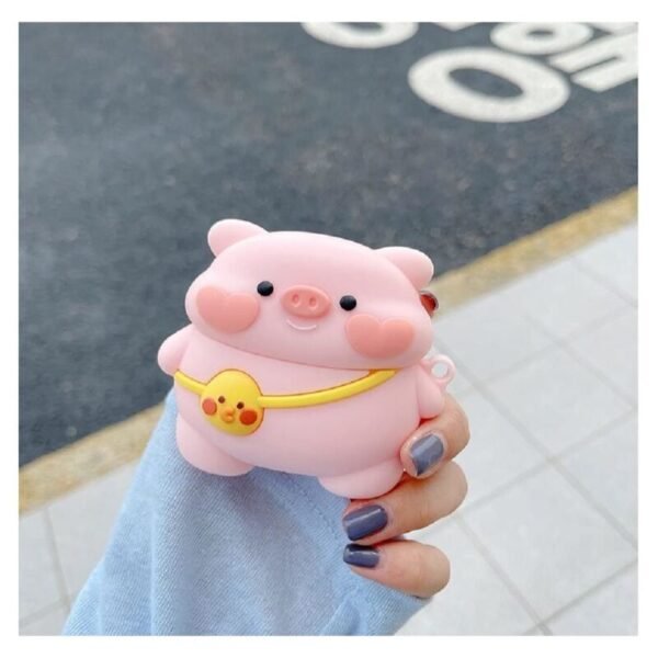 3D Cartoon Cute Pig Case for Airpods Pro 2