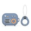 3D Cartoon Blue Radio Case for Airpods Pro 2