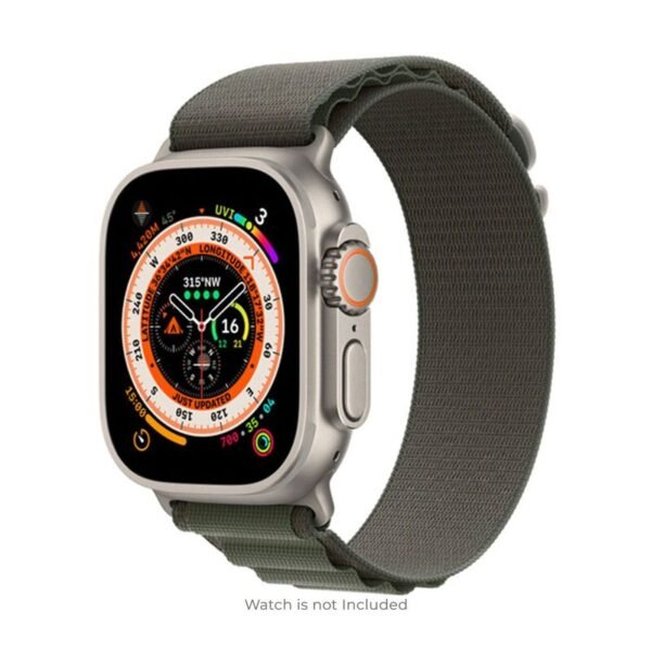 Apple Watch Alpine Loop Strap Green