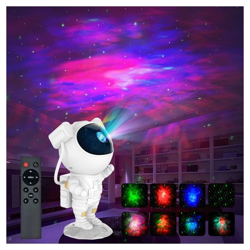 Astronaut Galaxy Projector Night Light